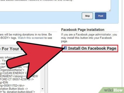 Cum se adaugă un buton de donare pe Facebook