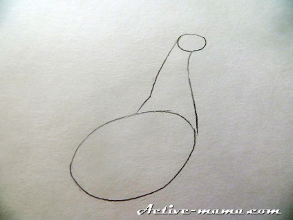 Cum de a desena un cocoș pentru noul an, mama activă