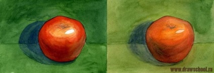 Cum de a desena o tomată în acuarelă