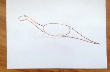 Hogyan készítsünk óriási hegyi kígyót ceruzával lépésről lépésre a 5-7 éves gyermekek számára
