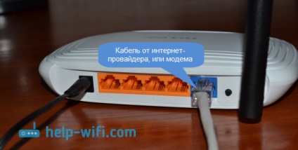 Cum se configurează tp-link tl-wr740n wi-fi și setările de Internet