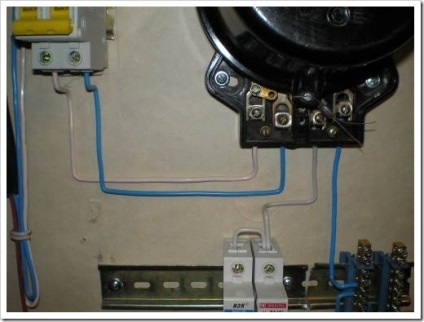 Cum se conectează un contor de energie la o diagramă de conectare în serie