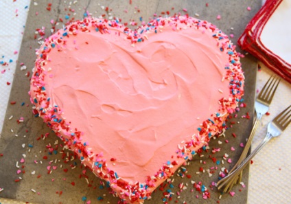 Cum să gătești un tort de inimă, coaceți