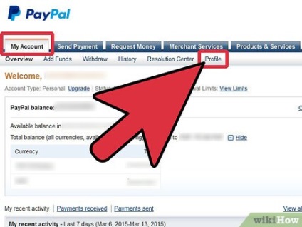 Cum de a lega un cont bancar la paypal