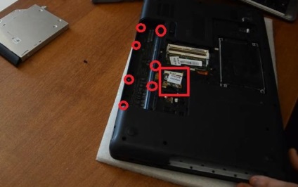 Cum să dezasamblați și să montați un laptop hp 630 partea 1 (parsare și curățare din praf)