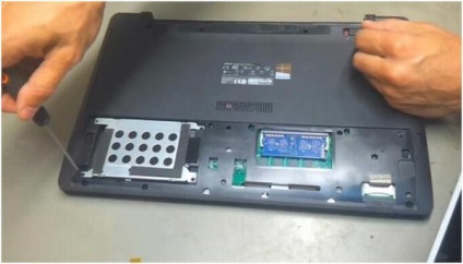 Как да разглобявате лаптоп ASUS f552c