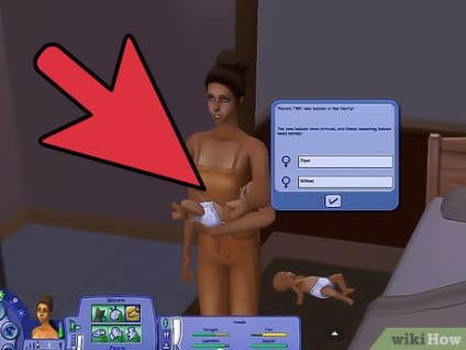 Hogyan szülni ikrek a játékban sims 2