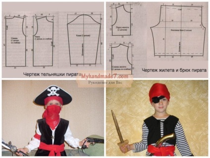 Cum sa faci un costum pirat pentru un baiat