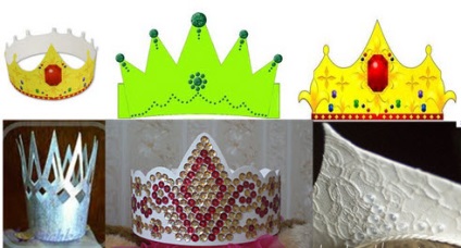 Hogyan készítsünk hópelyhek koronáját - 7 egyszerű és látványos koronát egy hercegnő lánynak!