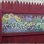Hogyan készítsünk gyönyörű kerítést a vidéki házban 40 mozaikos kerítéssel és lépésről-lépésre mesterkurzuson