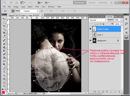 Cum să faci un tatuaj în lecțiile Photoshop în desen și design în Adobe Photoshop