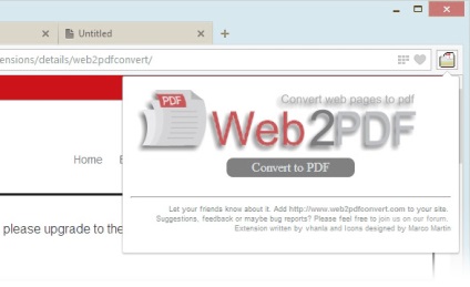 Cum se salvează o pagină web în firefox și funcționează în format pdf
