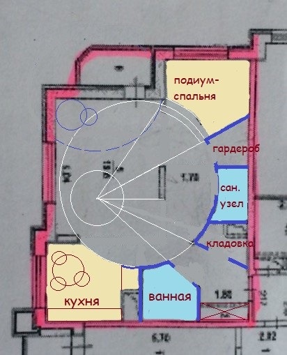 Hogyan tervezzen egy kis lakásterületet, ötleteket a felújításhoz