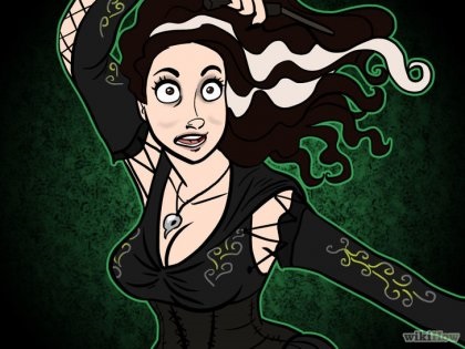 Cum sa devii un Bellatrix Lestrange pentru Halloween