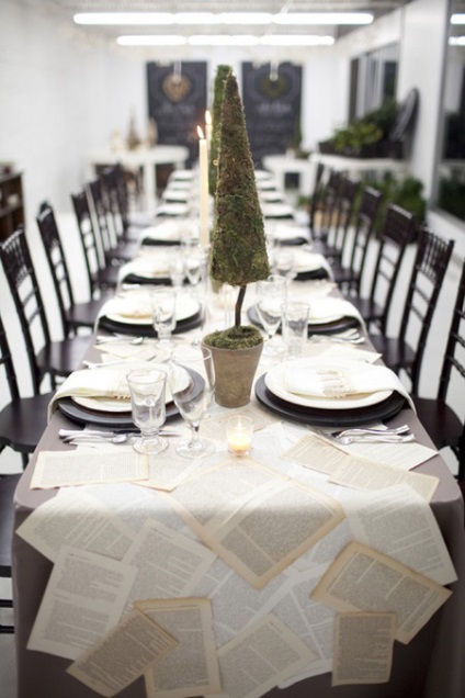 Cum să decorezi o masă pentru Crăciun - setarea tabelului de fotografii, decorând feluri de mâncare din 1001 de mâncare