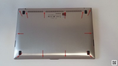 Cum de a crește RAM și de a instala SSD pe un laptop asus zenbook ux32ln