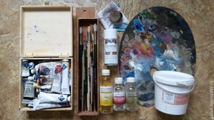Cum să ai grijă de unelte pentru pictura în ulei - târg de maeștri - manual, manual