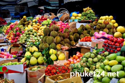 Hogyan exportálhat gyümölcsöket Thaiföldről Phuket szigetén, árakat kirándulásokra, strandokra, véleményekre, szállodákra, térképekre,