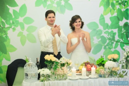 Camera nuntii alexander si olga in tonuri verzi