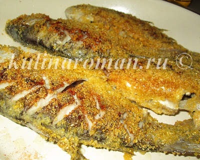 Carp, prăjit în făină de porumb, rețete delicioase