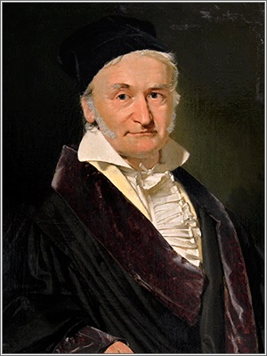 Carl Friedrich Gauss urcă pe tron