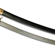 Katana - kogarasu-maru - fără miză (u-no-cubi zukuri)