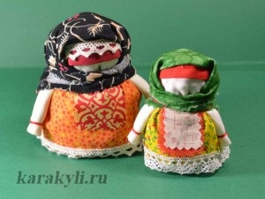 Krupenichka-păpușă folk folk cu mâinile proprii, doodle
