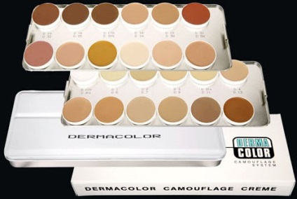 Recenzii Kryolan dermacolor camuflaj cremă