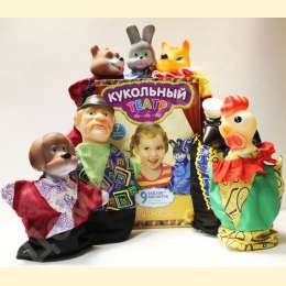 Puppet teatru de piatră rusă și vulpe cumpăra în Moscova, în magazin online homeheater în secțiunea