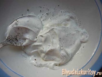 Csirkemell tejföllel marinált gyermekeknek, dupla kazánban főzve - recept fotóval