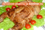 Chicken stuffed (alternativă la felierea cărnii pe o masă festivă) rețetă pas cu pas cu