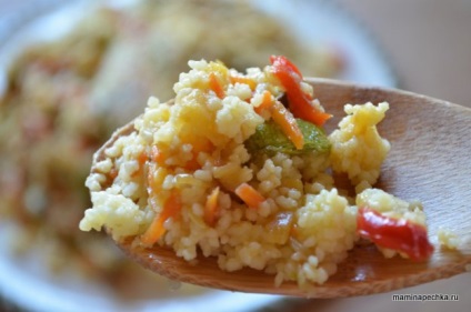 Couscous cu legume - reteta acasa