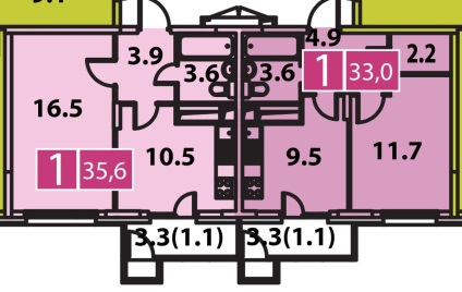 Apartamente în clădiri noi de ansamblu a complexelor rezidențiale lângă Moscova