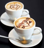 Latte art - pictura de cafea