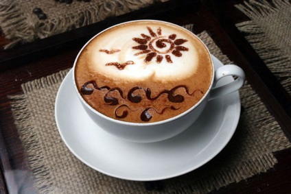 Latte art - pictura de cafea