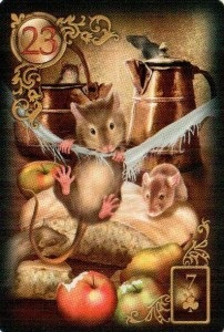 Lenorman patkányok, a forgatókönyv értelmezése és értelmezése - a tarot jóslás