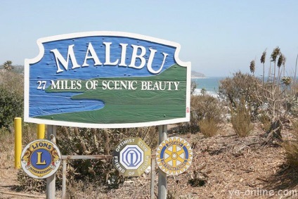 Malibu, hova menjen, mit lásson