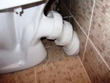Manșeta pentru toaletă cum să conectați excentricul din cauciuc