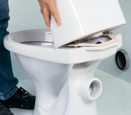 A toalett mandzsettája, hogyan kell összekötni a gumi excentert