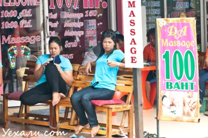 Saloanele de masaj din Pattaya sunt toate la fel