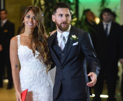 Messi sa căsătorit cu un prieten din copilărie