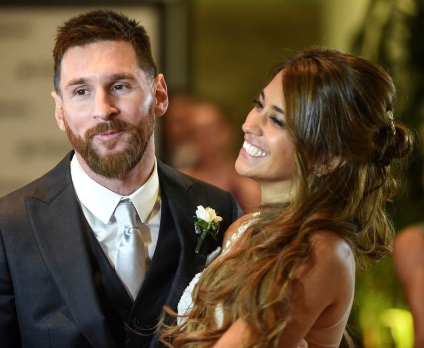 Messi sa căsătorit cu un prieten din copilărie