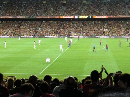 Locuri pe Camp Nou, despre Spania de la ghid