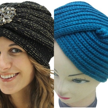 Modă pălării tricotate pentru femei pentru 2017-2018 în fotografia modelului pentru toamnă și iarna