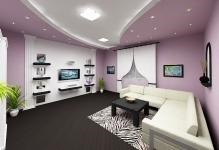 Modă interioară a sala foto din 2017, design în apartament, noutăți de reparații și decorațiuni