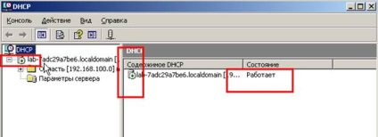 Configurarea dhcp în Windows Server 2003
