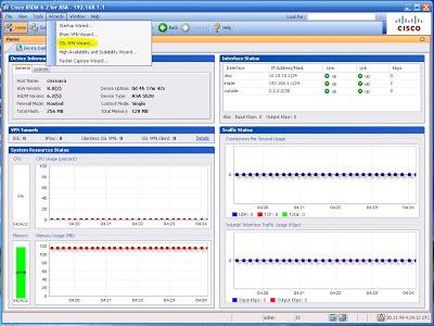 Configurarea ssl vpn (webvpn) pe cisco asa