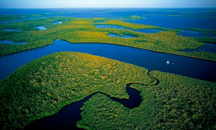 Everglades National Park în Florida (Statele Unite ale Americii) fotografii, descriere, locații interesante