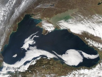 Numele de Marea Neagră, harta Crimeei