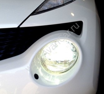 Nissan Juke - lumini de funcționare pe timp de zi, xenon, lumină luminoasă)
